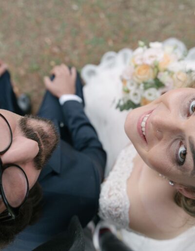 Ritratto degli sposi Sara e Davide